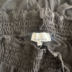 WeWoreWhat mesh cover up pants Large